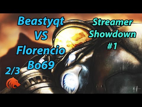 StarCraft 2: Beastyqt (R) VS Florencio (P) Best of 69! (PART 2/3) - Streamer Showdown #1