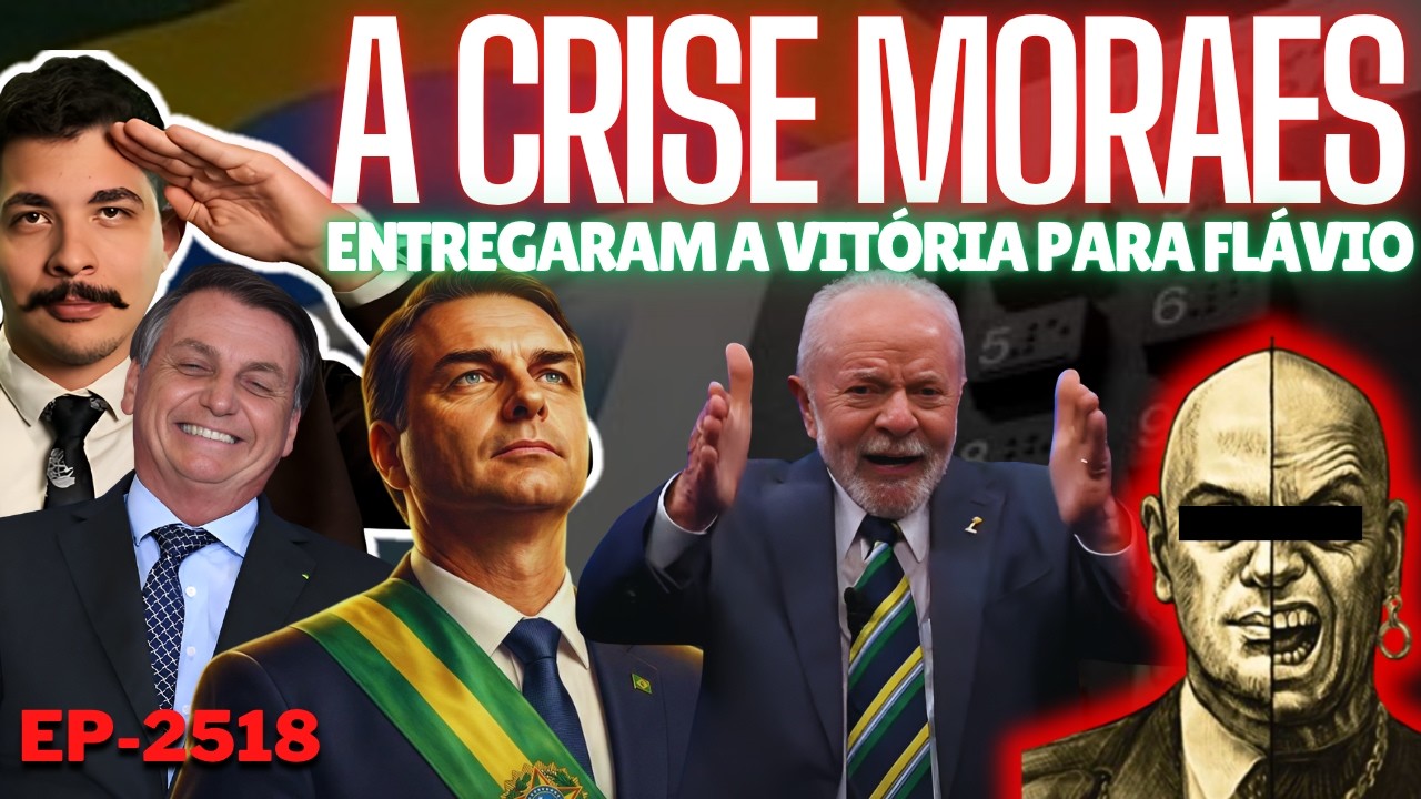 Crise Moraes: Lula e STF se UNEM e ENTREGAM Vitória Para Flávio + A Mesma Armadilha de Sempre
