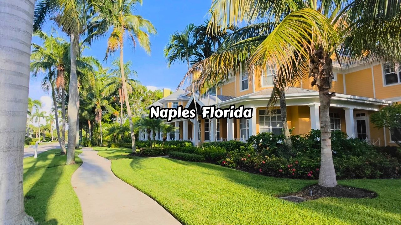 Most Beautiful Neighborhood In Florida Naples 4k Walking Tour