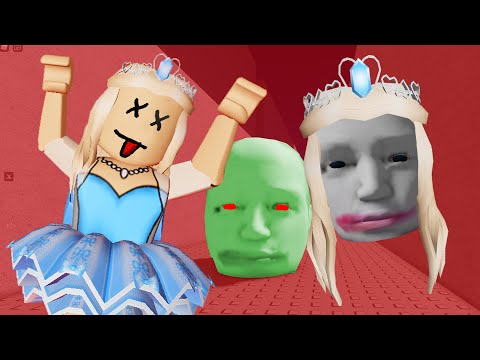 FUJA das CABEÇAS GIGANTES NO ROBLOX (Escape Running Head)