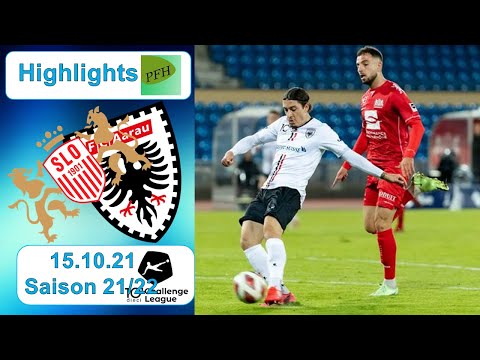 Highlights: FC Stade Lausanne - Ouchy vs FC Aarau (15.10.21)