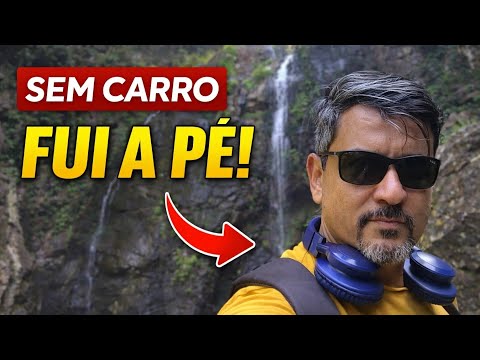"Fui A PÉ Até a Cascata Salto do Arroio Taquara | Guaporé RS"