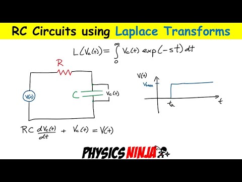 RC Circuits using Laplace Transforms