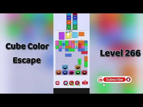 🧩 Cube Color Escape Level 266 Walkthrough | Step-by-Step Guide 🎮 | Go Answer