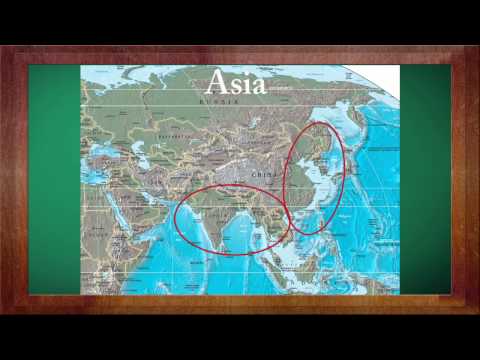 Geography Grade 7 Lesson: Asia - Relief
