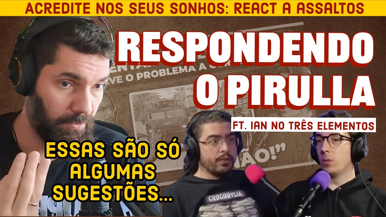 Dá pra RESOLVER a SEGURANÇA PÚBLICA? Pra JÁ?  feat. Ian Neves e Os Três Elementos | João Carvalho