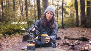 Spending 24 Hours in Silence (ASMR camping)