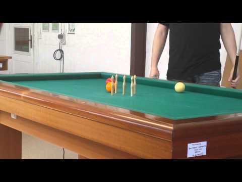 Billardkegeln Trickshots
