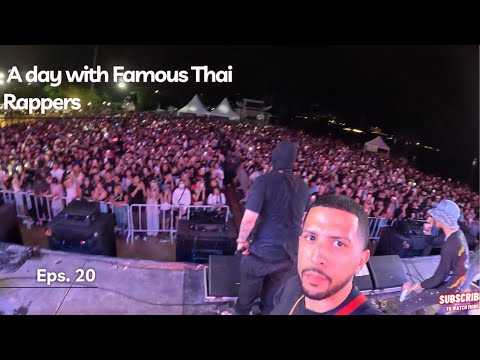A day with Famous Thailand Rappers! FIIXD, 1 MILL and more!