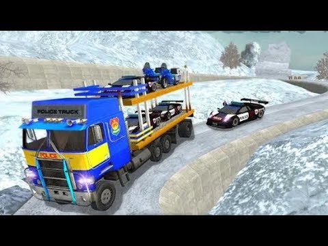 OffRoad Police Transporter Truck Games - Police Truck Driving Game 2019 - #Gameplay