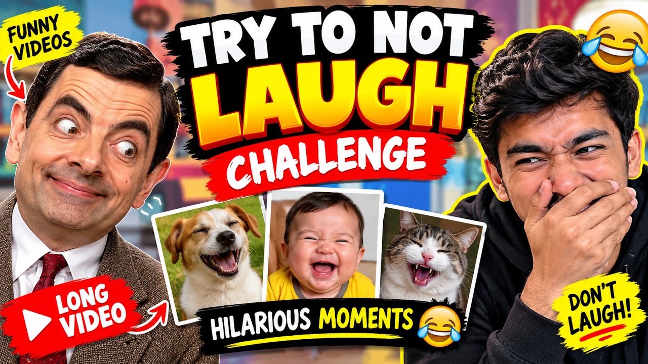😂 TRY NOT TO LAUGH CHALLENGE! 🤣🔥 | FUNNIEST & MOST HILARIOUS MOMENTS EVER!