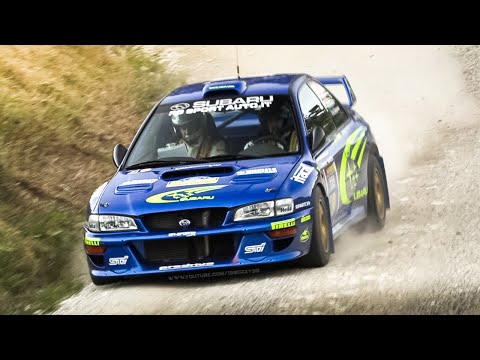 Subaru Impreza WRC97-2000 (S5 & S6/P2000) at RallyLegend w/ Lovely Chirping Turbo!