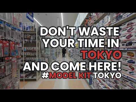 TOP 10 Model Kits Shops in Tokyo Revealed!