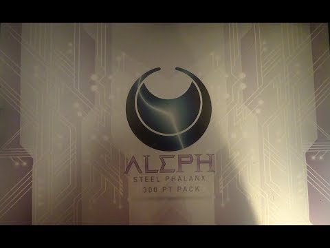 Infinity Steel Phalanx 300pt army unboxing