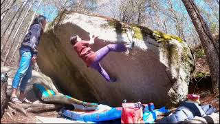 Video thumbnail of 日々の暮らし (Hibi No Kurashi), 1級  (7a). 瑞牆 (Mizugaki)