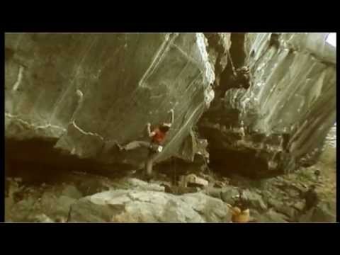 Tony Lamiche sends "The Fly" (9a) - Rumney, USA 2006