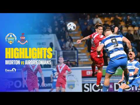 FC Greenock Morton 1-1 FC Airdrieonians Airdrie