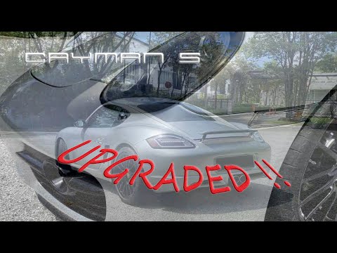 PORSCHE CAYMAN S (987) UPGRADES