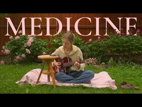 singing "Medicine" in my backyard :)