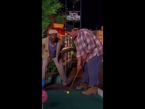 Thumbnail of the video: Focusing on anything BUT getting the golf ball into the hole