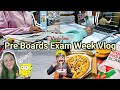 👩‍🏫Pre Boards Qualification Exam Week in my Life as a 12th grade student✨️|EXAM VLOG✨️Pragati shreya