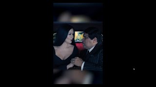 Morticia and Gomez Bloopers #Wednesday