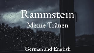 Rammstein - Meine Tränen - English and German lyrics