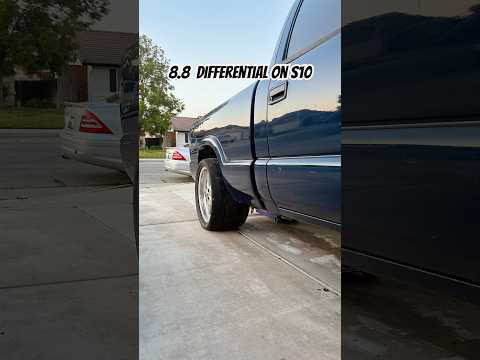 8.8 differential swap on S10 #chevy #lsx #holley #snakeeaterperformance #trokas #ls #ondgas #1320