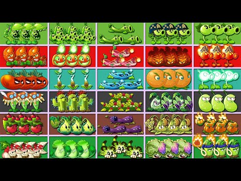 PvZ 2 Challenge  - Tournament 6 Best Team Plants  Vs Team Modern Zombie - Who Will Win?