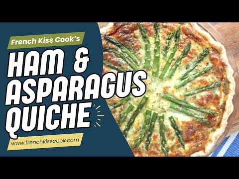 Ham and Asparagus Quiche Recipe