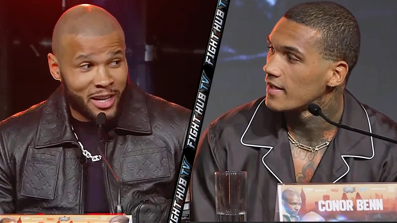 Highlights - Chris Eubank Jr vs Conor Benn Press Conference & egg slap video