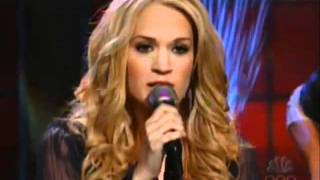 Carrie Underwood - Jesus Take The Wheel (The Tonight Show) - 2005