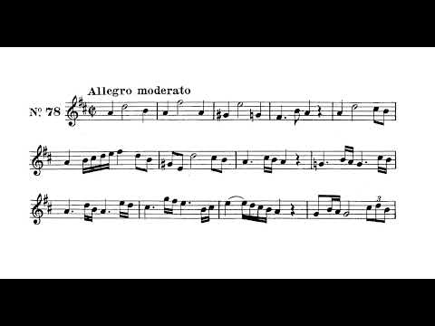 Pasquale Bona – Esercizio di Solfeggio N. 78