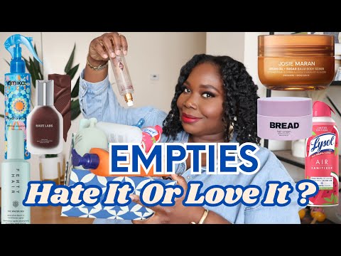Hair & Skincare Product Empties | What I Hated & Loved