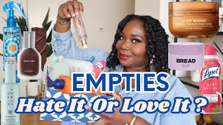 Hair & Skincare Product Empties | What I Hated & Loved