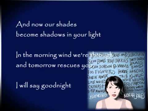 Virginia Moon by Foo Fighters ft. Norah Jones ( with lyrics )