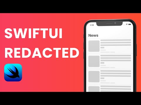 How to use SwiftUI Redacted (SwiftUI Tutorial, Xcode 12, SwiftUI 2.0) thumbnail