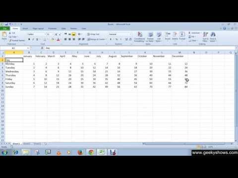Microsoft Office Excel 2010 Introduction Microsoft Excel 2010