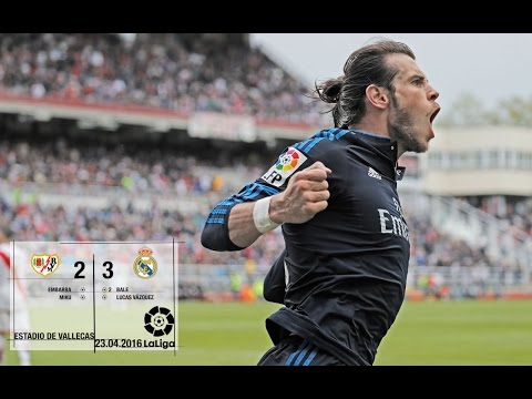 Rayo Vallecano 2-3 Real Madrid (Jornada 35 - La Liga 2015/16)