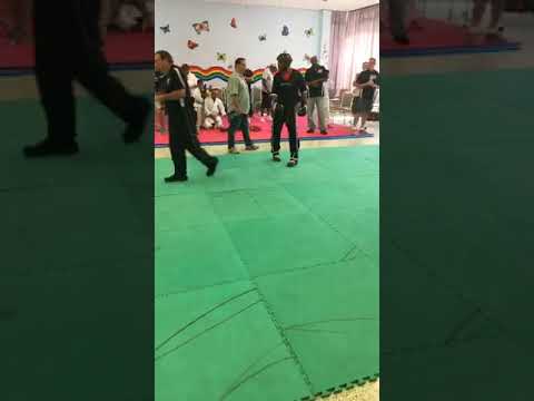 Tyreeke Saint  vs Kam Dawson -Point Fighting - Julio Lugo Sport Karate Tournament