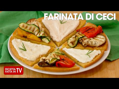 FARINATA DI CECI di Benedetta Rossi - Ricetta TV Fatto in Casa per Voi