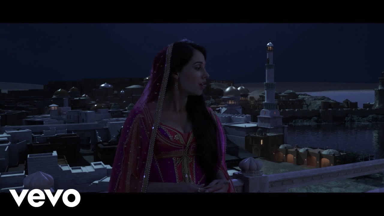 Mena Massoud, Naomi Scott — Desert Moon (OST Aladdin)