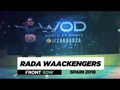 RADA WAACKENGERS | FrontRow | World of Dance Spain Qualifier 2018 | #WODSP18