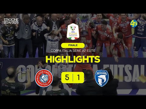 Bulldog Capurso-Pescara 5-1 | HIGHLIGHTS | Finale Coppa Italia Serie A2 Élite 2024-25