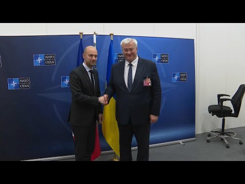 Ukrainian and French foreign ministers meet in Brussels | AFP