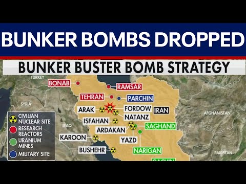 Video | BREAKING: B2 bombers drop massive "bunker bombs" on Iran