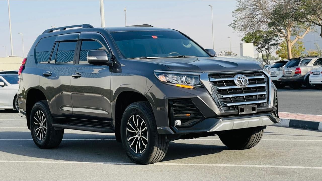 تويوتا برادو 2015 Grey *Limgene Body Kit* V6 4.0 CC Petrol [LHD] Original Leather 7 Electric Seats {Tesla Screen} video