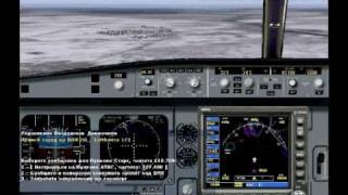 preview picture of video 'FS9 A321 landing in Pulkovo'
