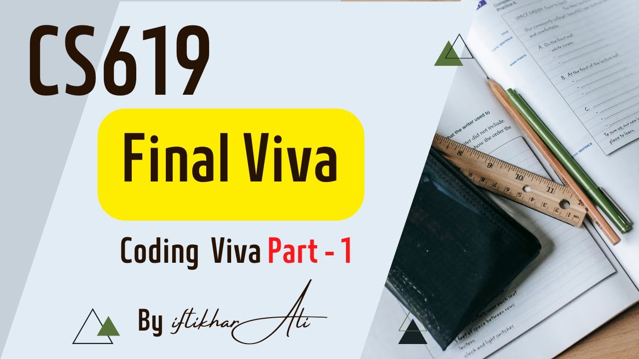 Final viva, (Coding viva) Part - 1