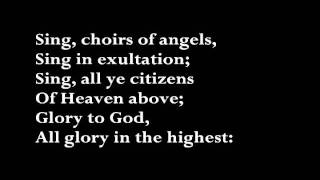 O Come All Ye Faithful (with lyrics)